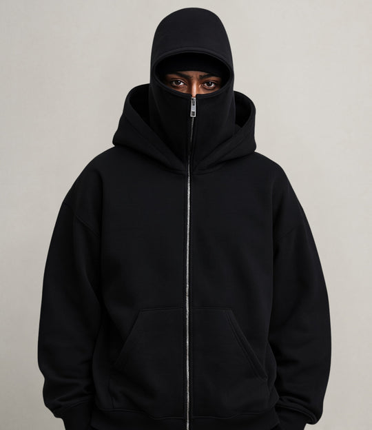 Balaclava Hoodie Heren | Winddicht & Warm 1