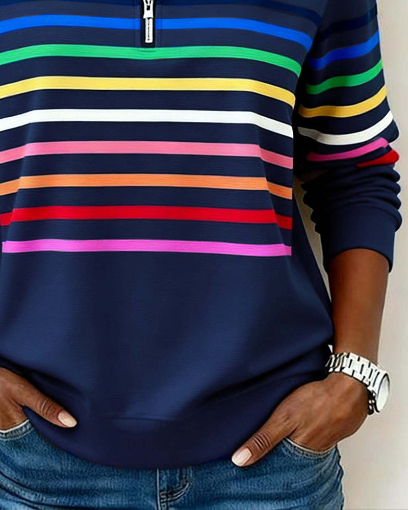 Sweatshirt Dames | Gestreept & Comfortabel 6