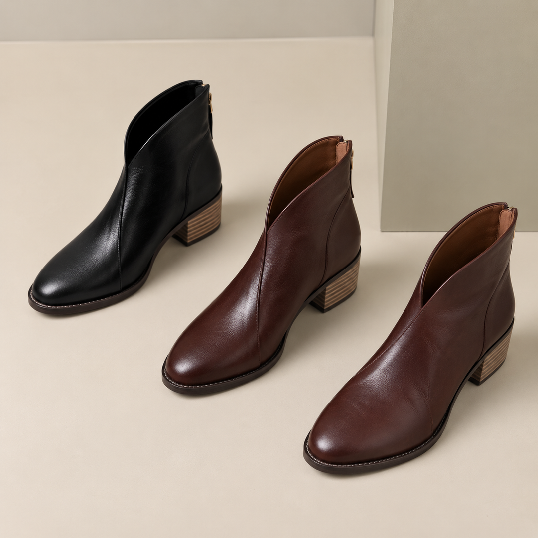 Stiefeletten Damen | Niedriger Absatz & Bequem 2