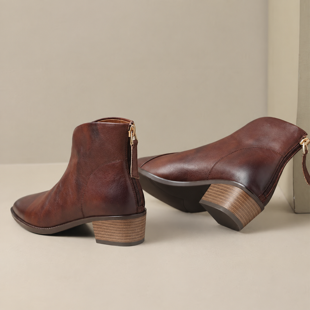 Stiefeletten Damen | Niedriger Absatz & Bequem 11