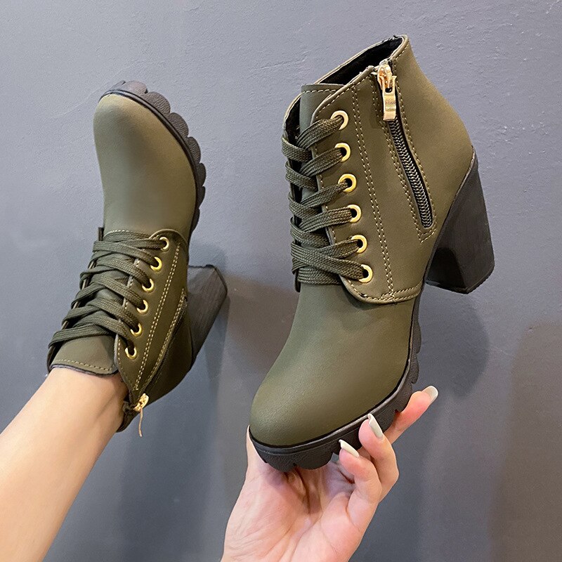 Damen Stiefel Bequem für Kühlere Tage Vielseitig Einsetzbar 7