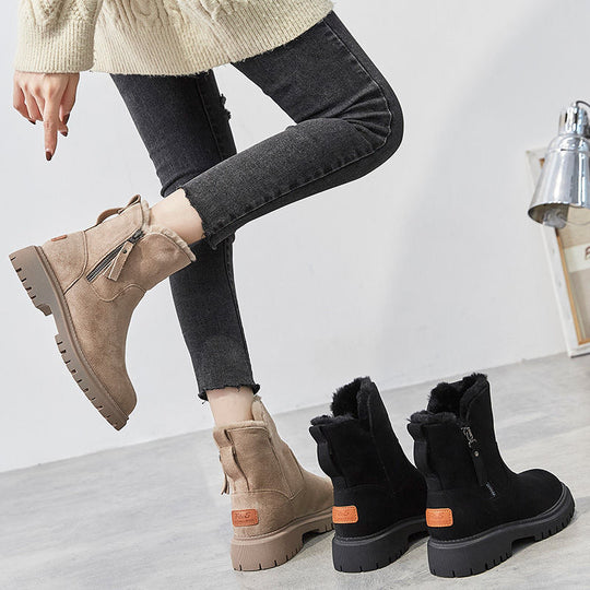 Damen Winterstiefel Rutschfest Warm Gefüttert Boots 11