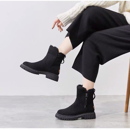 Damen Winterstiefel Rutschfest Warm Gefüttert Boots 10