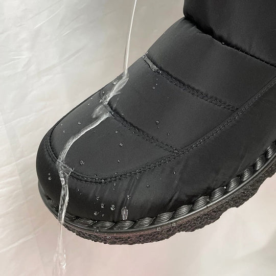 Damen Winterschuhe Gepolstert Rutschfest Gel-Sohle 14