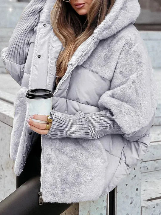 Winterjacke Damen | Plüsch-Optik & Gepolsterte Wärme 15