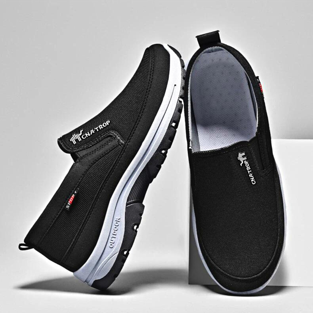 Herren Wanderschuhe Slip On Rutschfest Atmungsaktiv 12