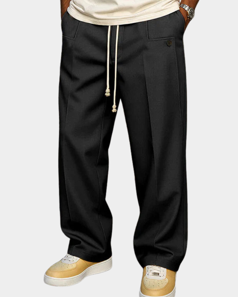 Stoffhose Herren | Kordelzug & Bequemer Sitz
