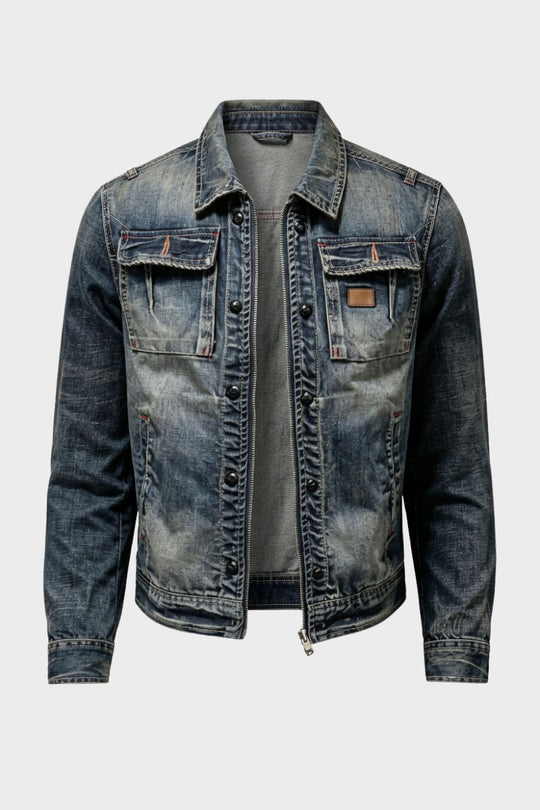 Trucker Jacke Herren | Klassischer Kragen & Lässige Optik 1