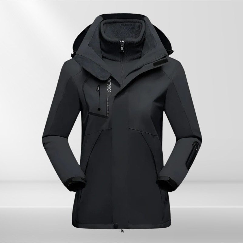 3-in-1 Outdoorjas Dames | Water- en Winddicht 2