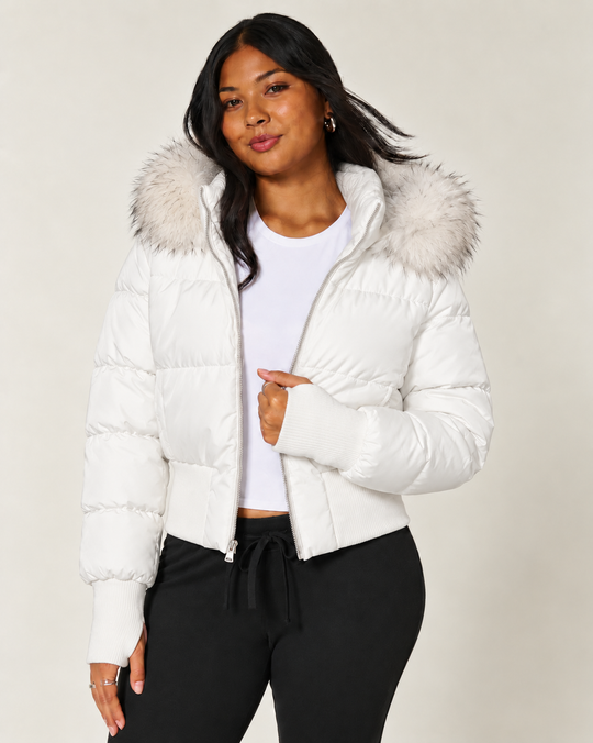 Steppjacke Damen | Taillierter Schnitt & Kapuze 10