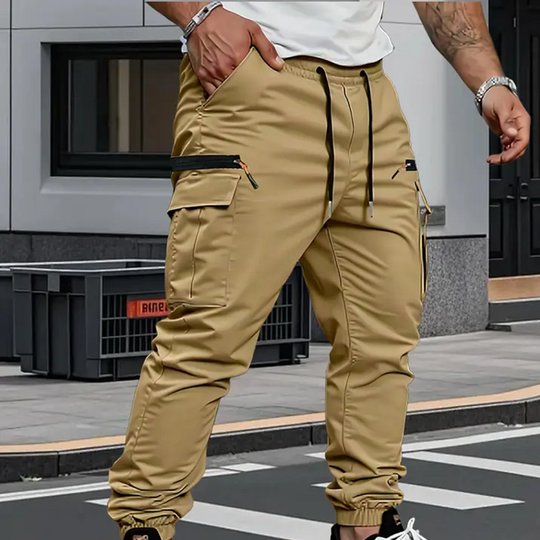 Cargo Jogger Broek Heren | Stretch & Verstelbare Taille 3
