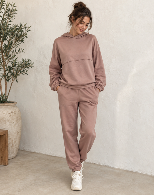 Trainingspak Dames | Hoodie met High Waist Broek 2