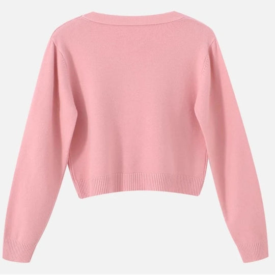 Strickpullover Damen | V-Ausschnitt & Lockere Passform