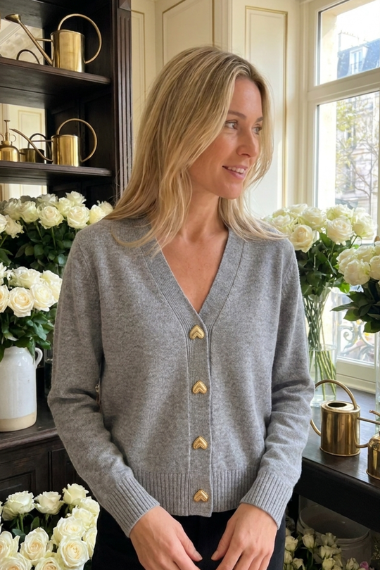 Cardigan Damen | V-Ausschnitt & Knopfleiste 8