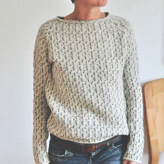 Strickpullover Damen | Strukturiert & Kastiger Schnitt