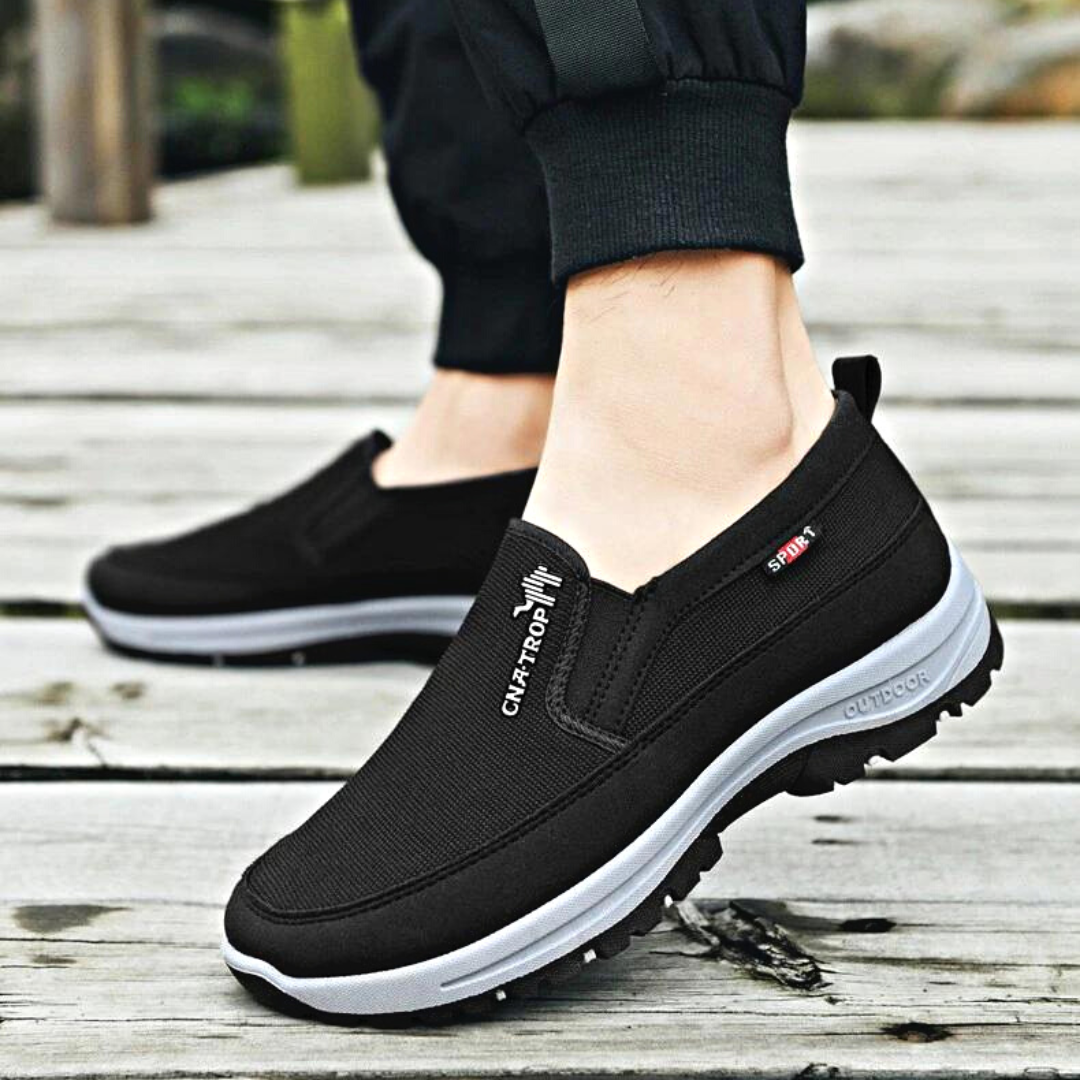 Herren Wanderschuhe Slip On Rutschfest Atmungsaktiv 10