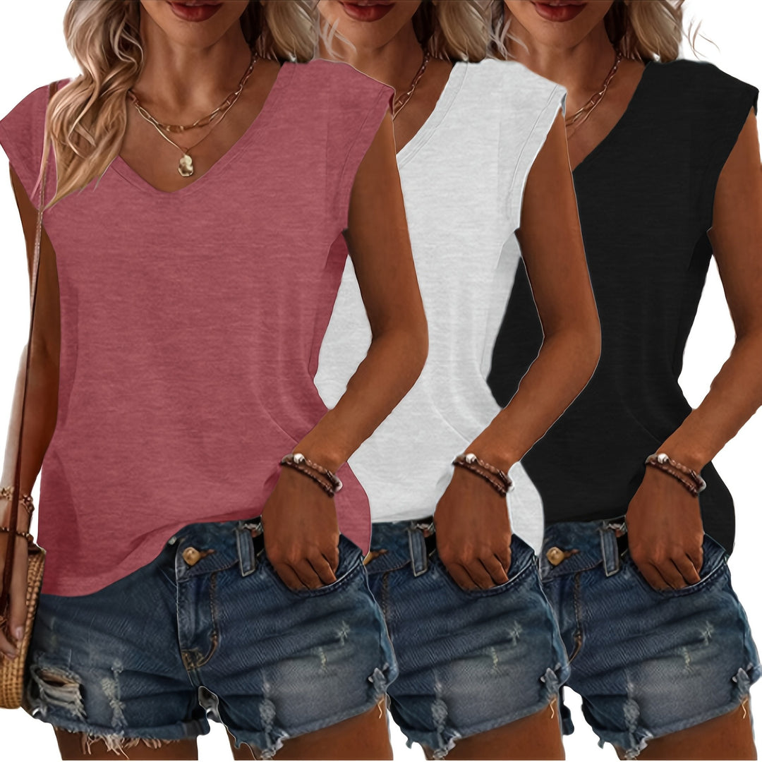 3-Delige Dames T-Shirt Set – Voor Elke Dag in Stijl 13