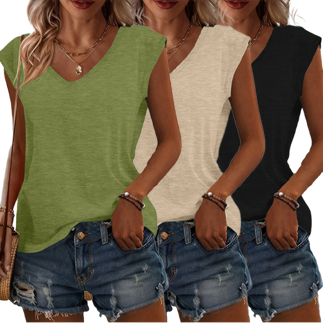 3-Delige Dames T-Shirt Set – Voor Elke Dag in Stijl 16