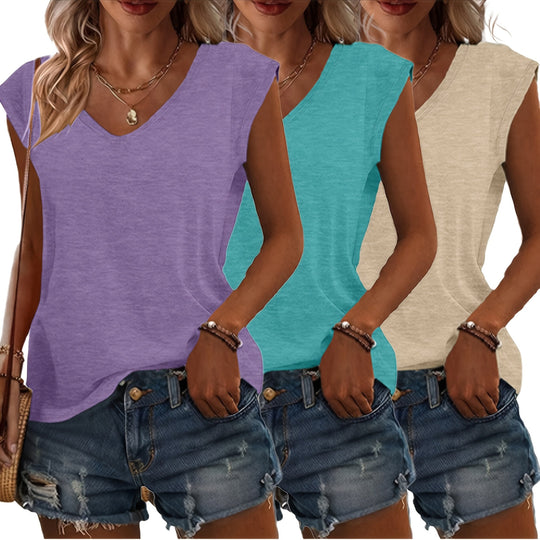 3-Delige Dames T-Shirt Set – Voor Elke Dag in Stijl 18