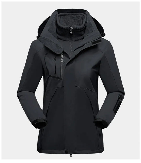 3-in-1 Jas Dames | Wind- en Waterdicht 1