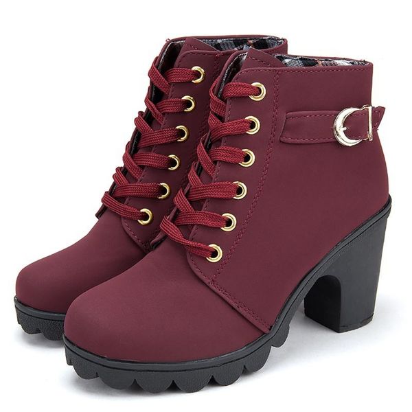 Damen Stiefel Bequem für Kühlere Tage Vielseitig Einsetzbar 3