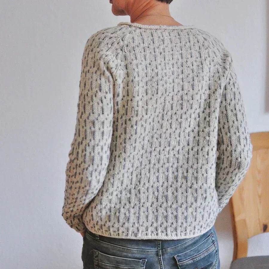 Strickpullover Damen | Strukturiert & Kastiger Schnitt