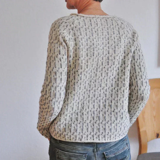Strickpullover Damen | Strukturiert & Kastiger Schnitt