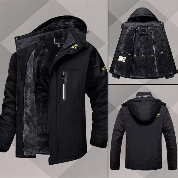 Winterjas Heren | Wind- en Waterdicht met Capuchon 4
