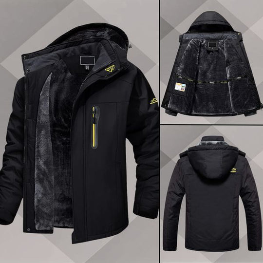 Winterjas Heren | Wind- en Waterdicht met Capuchon 4