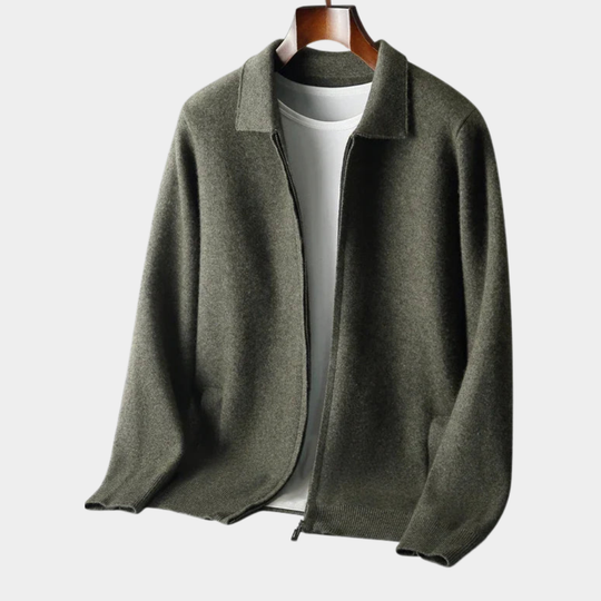 Strickjacke Herren | Reißverschluss & Wärmeisolierung 4