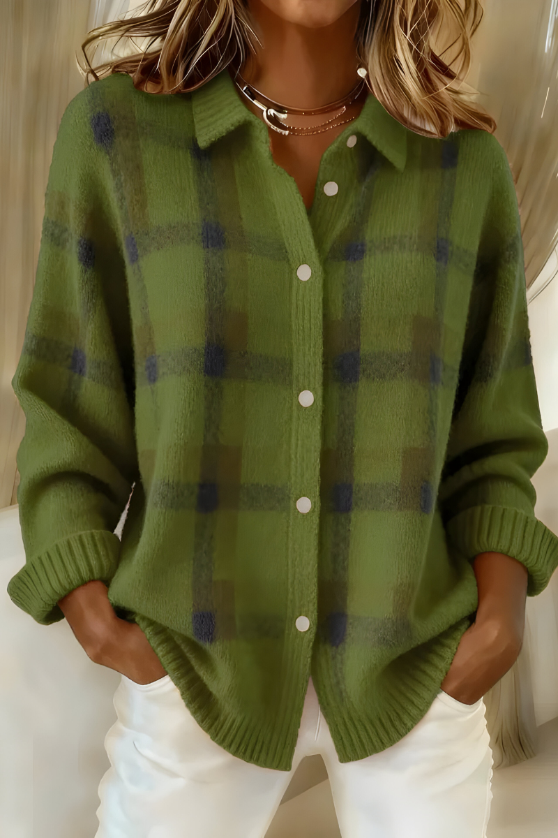 Geruit Vest Dames | Zacht & Warm 7