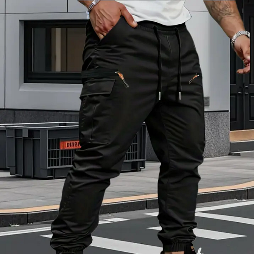 Cargo Jogger Broek Heren | Stretch & Verstelbare Taille 4