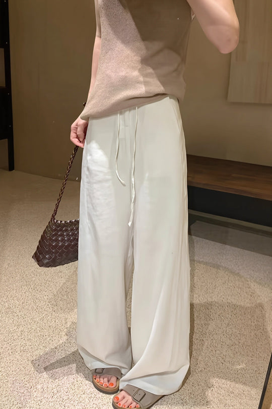 Straight Leg Hose Damen | Hohe Taille & Lockere Passform