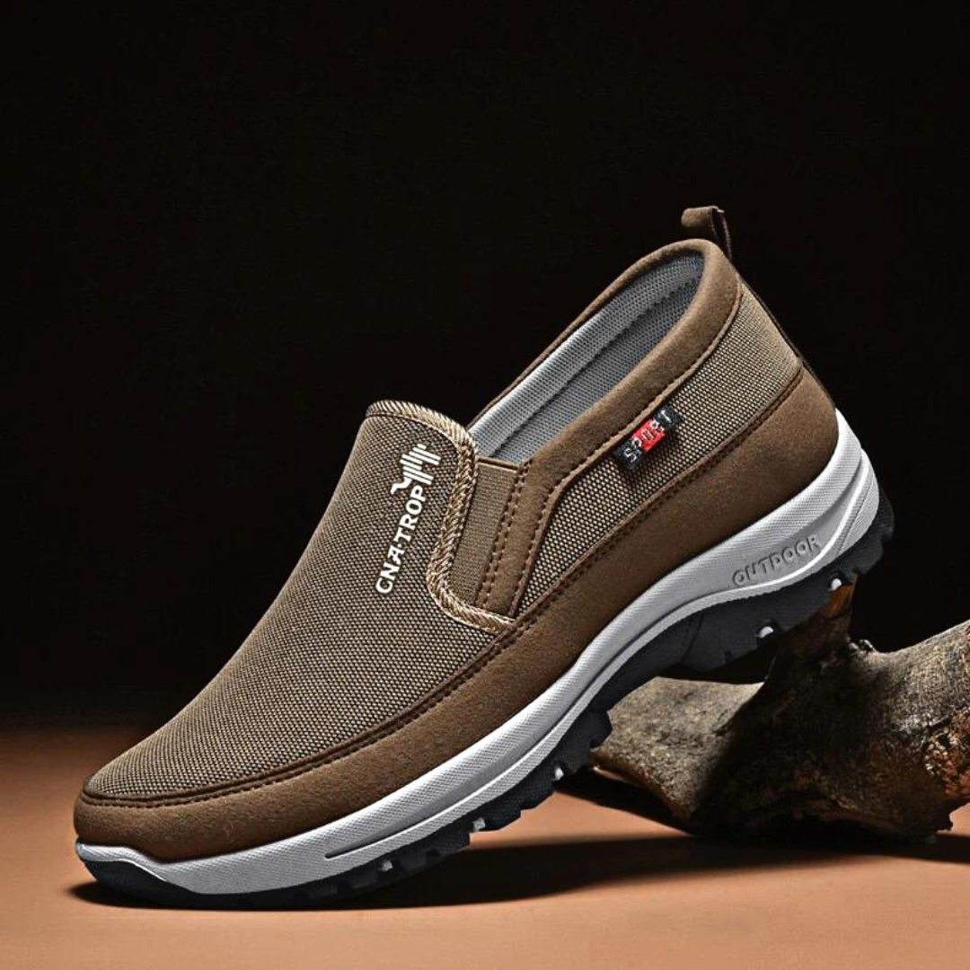 Herren Wanderschuhe Slip On Rutschfest Atmungsaktiv 2