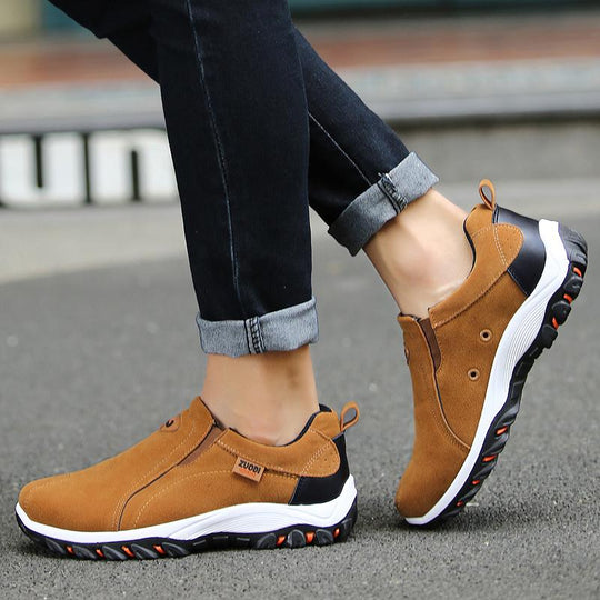 Herren Schuhe atmungsaktiv Fußgewölbestütze mit weichem Obermaterial