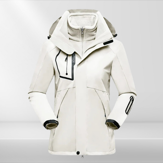 3-in-1 Outdoorjas Dames | Water- en Winddicht 6