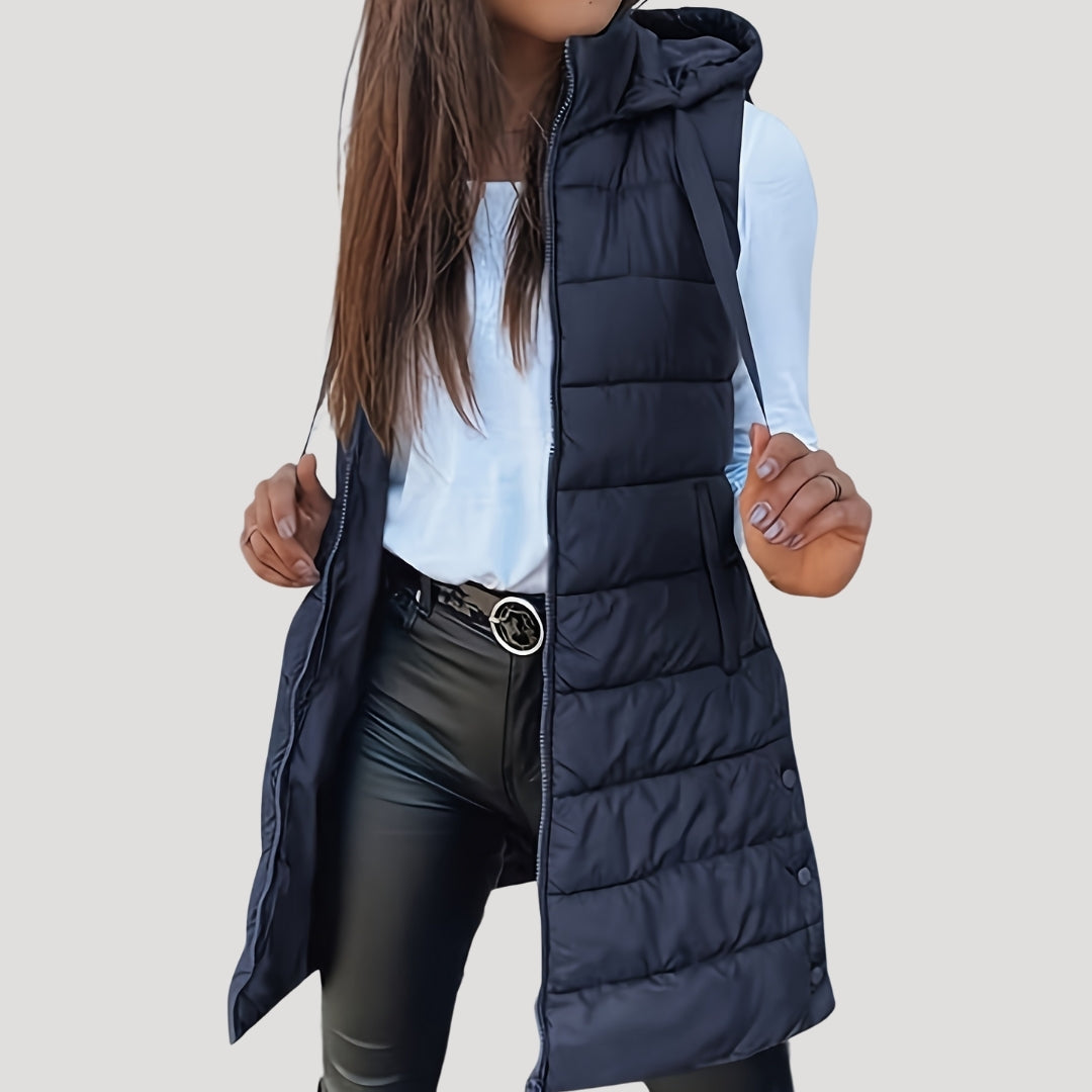 Steppweste Damen | Kapuze & Wärmende Steppung 6