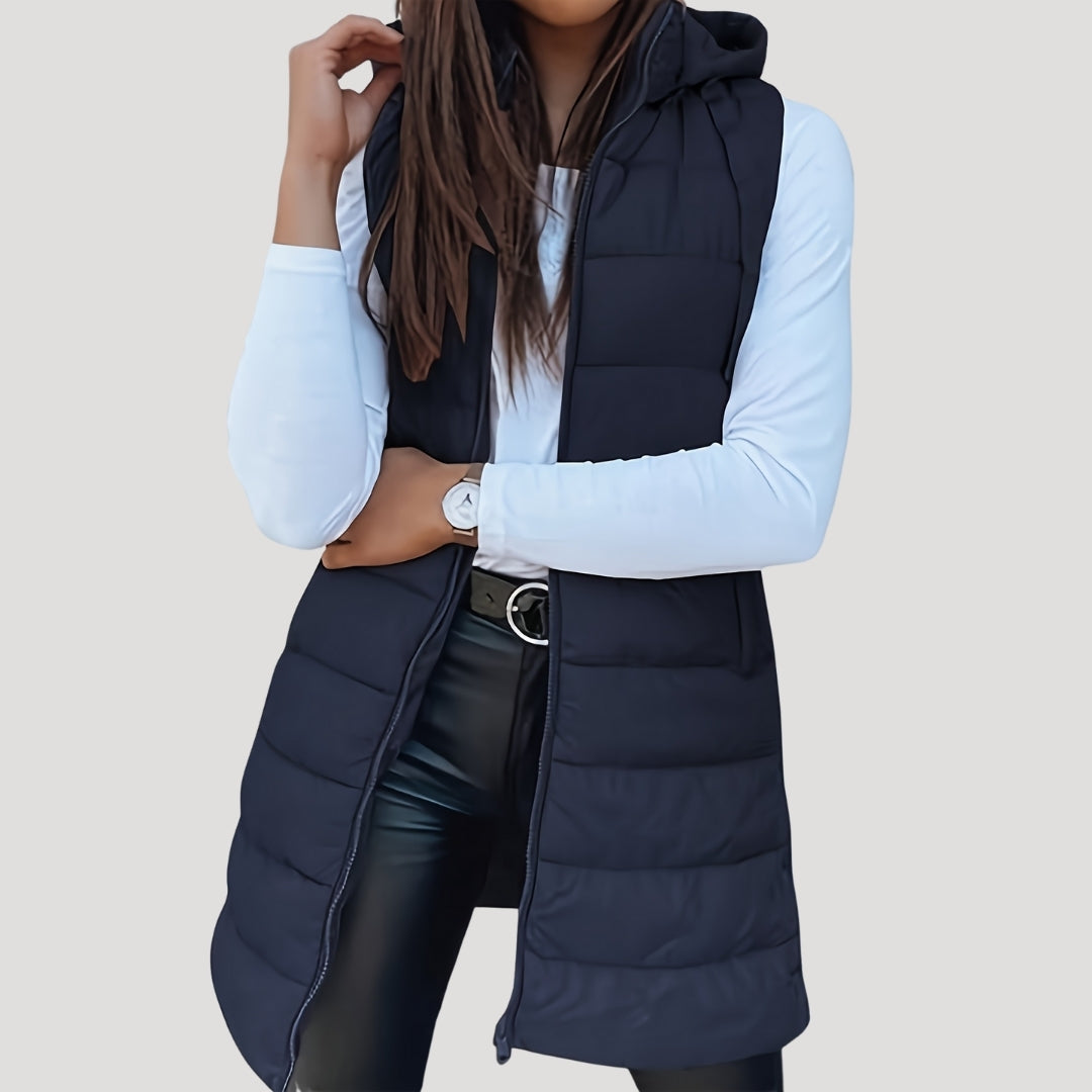 Steppweste Damen | Kapuze & Wärmende Steppung 7