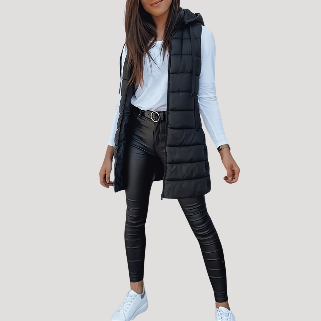 Steppweste Damen | Kapuze & Wärmende Steppung 10