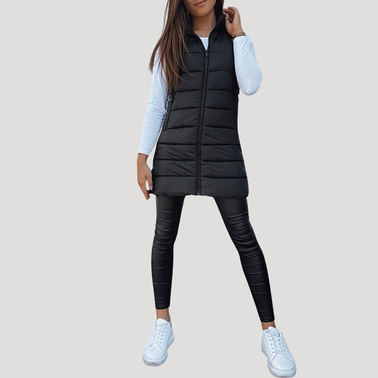 Steppweste Damen | Kapuze & Wärmende Steppung 12