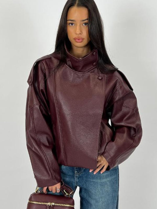 Jacke Damen | Stehkragen & Asymmetrisches Design 2