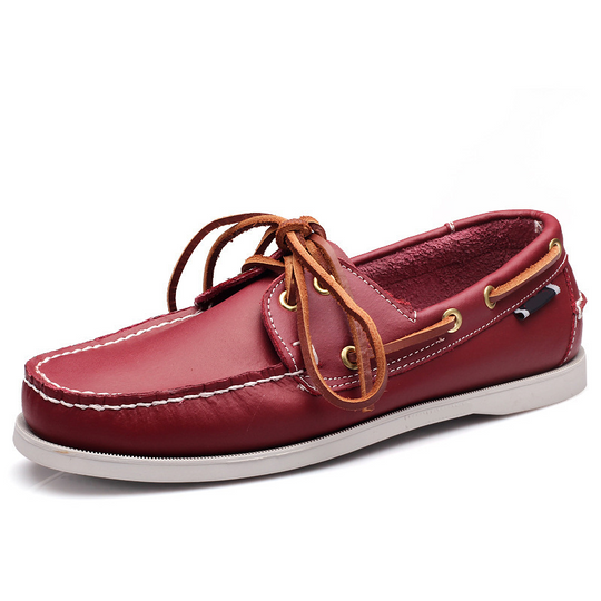 Herren Loafer Schnürsenkel Ergonomische Sohle Klassisch 8