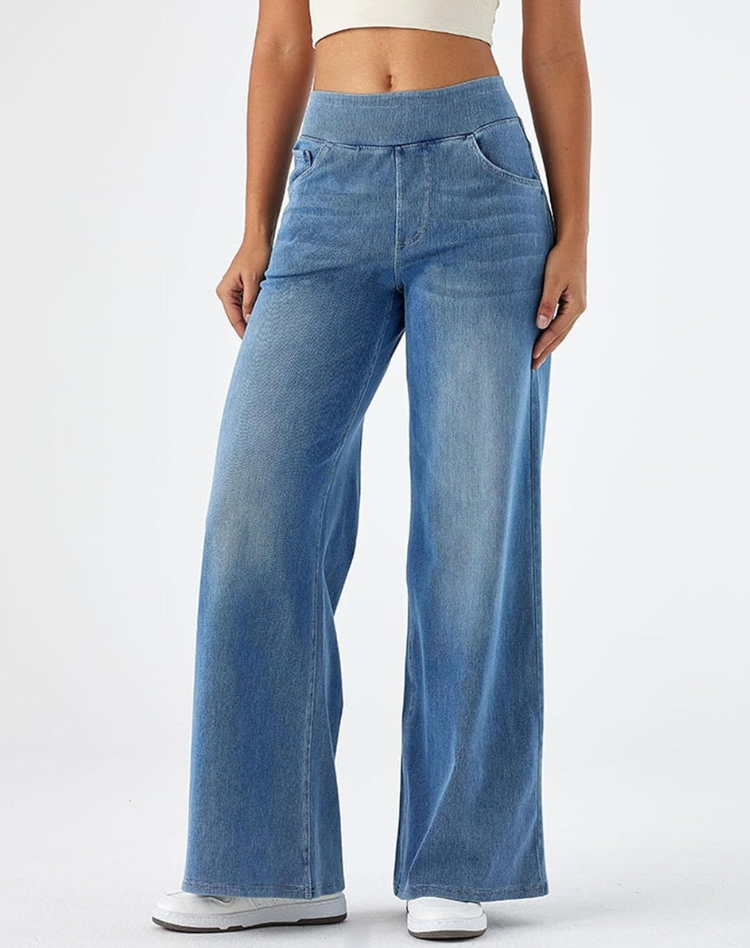 Jeans Broek Dames | Hoge Taille & Elastisch 2