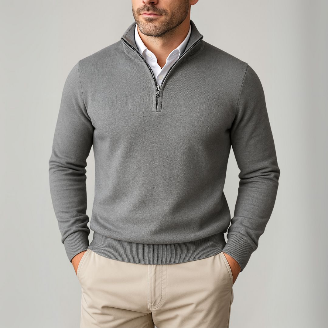 Quarter-Zip Trui Heren | Slim Fit 6