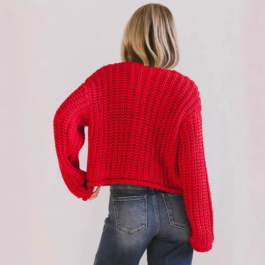 Strickjacke Damen | Knöpfe & Taschen 6
