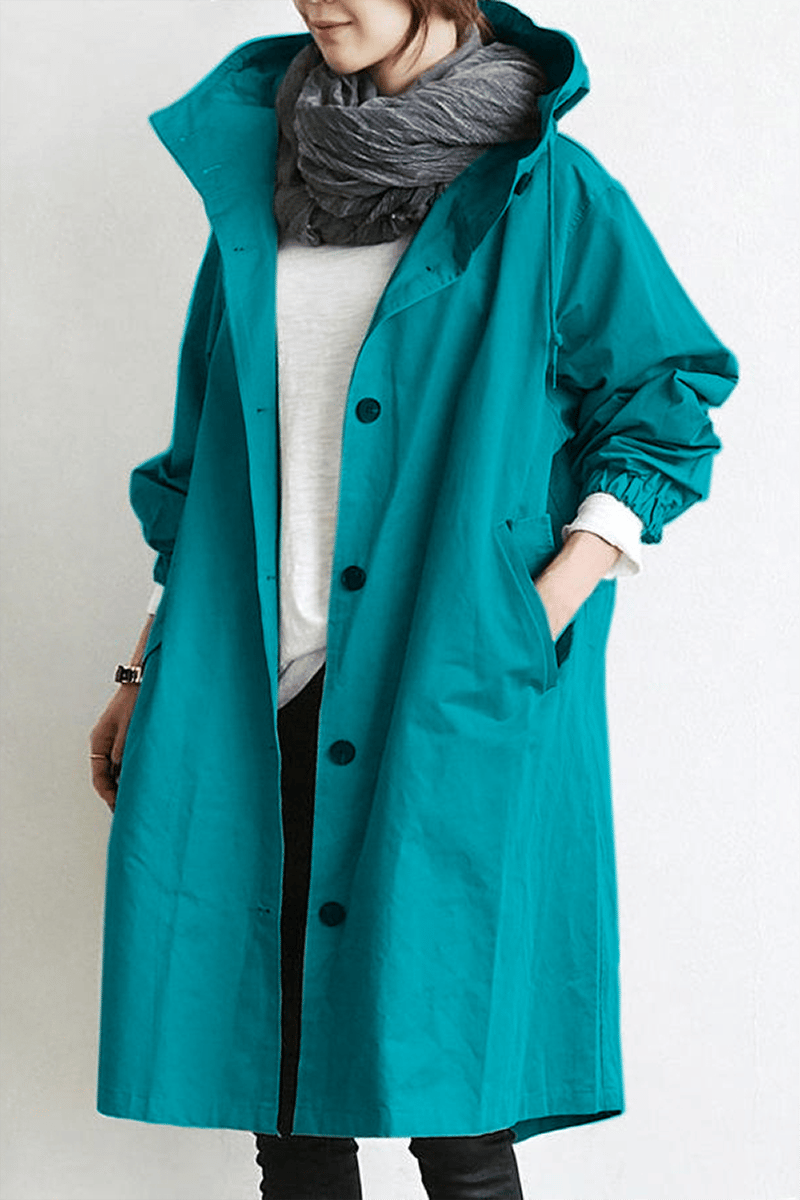 Trenchcoat Dames | Waterdicht & Capuchon 7