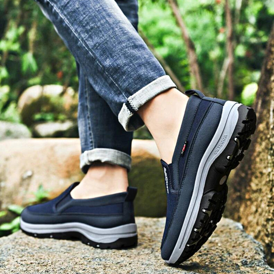 Herren Wanderschuhe Slip On Rutschfest Atmungsaktiv 7