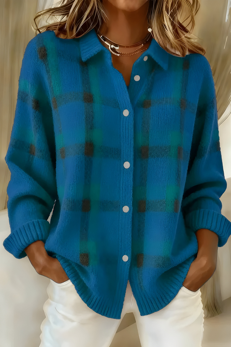 Geruit Vest Dames | Zacht & Warm 6