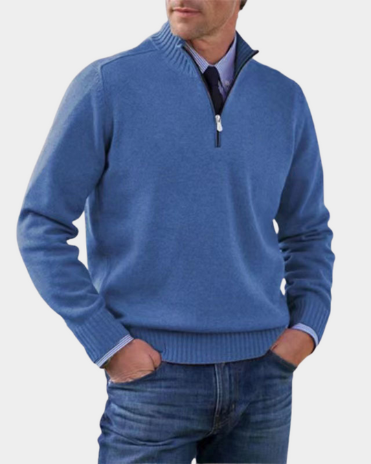 Reißverschluss Pullover Herren | Weich & Warm 6