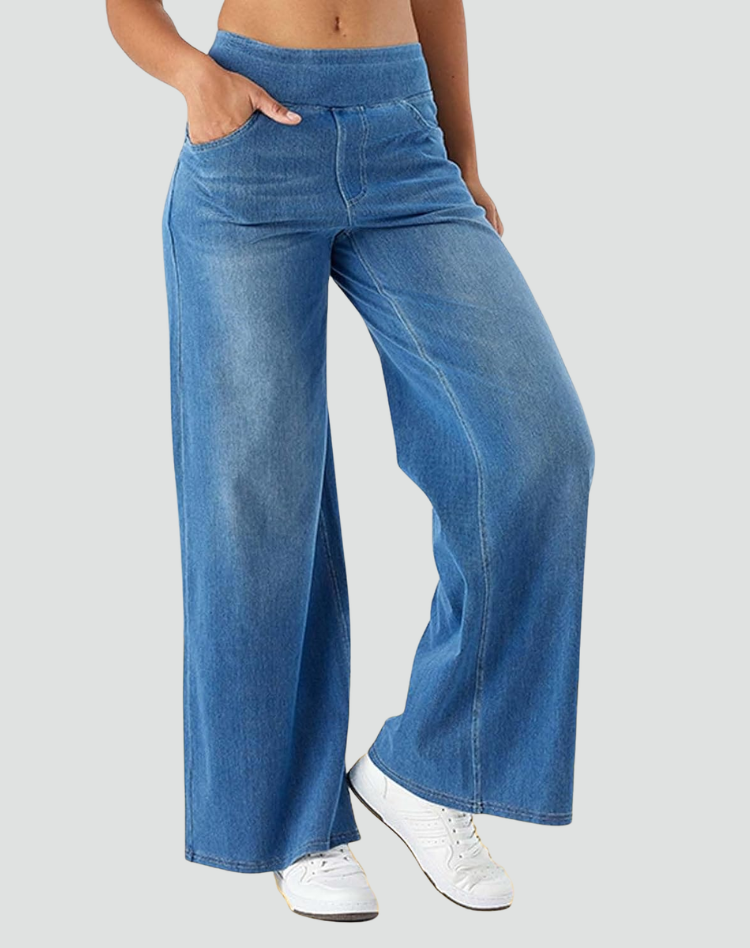 Jeans Broek Dames | Hoge Taille & Elastisch 8